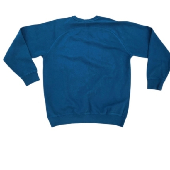 Gymshark Apollo Crew Neck Pullover Sweatshirt Shirt Green Blue Men Large Unisex - Picture 9 of 9